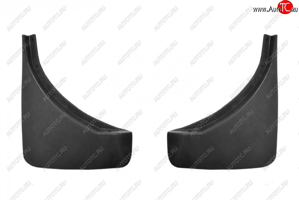 1 809 р. Брызговики Duster-Guard ЗАДНИЕ широкие (2 шт) NISSAN Terrano 2014-  Nissan Terrano  D10 (2013-2016) дорестайлинг  с доставкой в г. Пермь