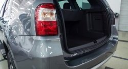 739 р. Пластиковый порожек в багажник автомобиля RA  Nissan Terrano  D10 (2016-2022) рестайлинг  с доставкой в г. Пермь. Увеличить фотографию 2