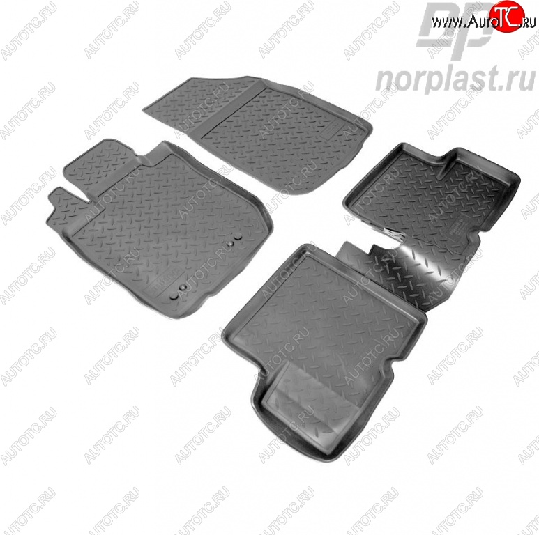 2 289 р. Комплект ковриков в салон 2wd Norplast Renault Duster HS рестайлинг (2015-2021)  с доставкой в г. Пермь