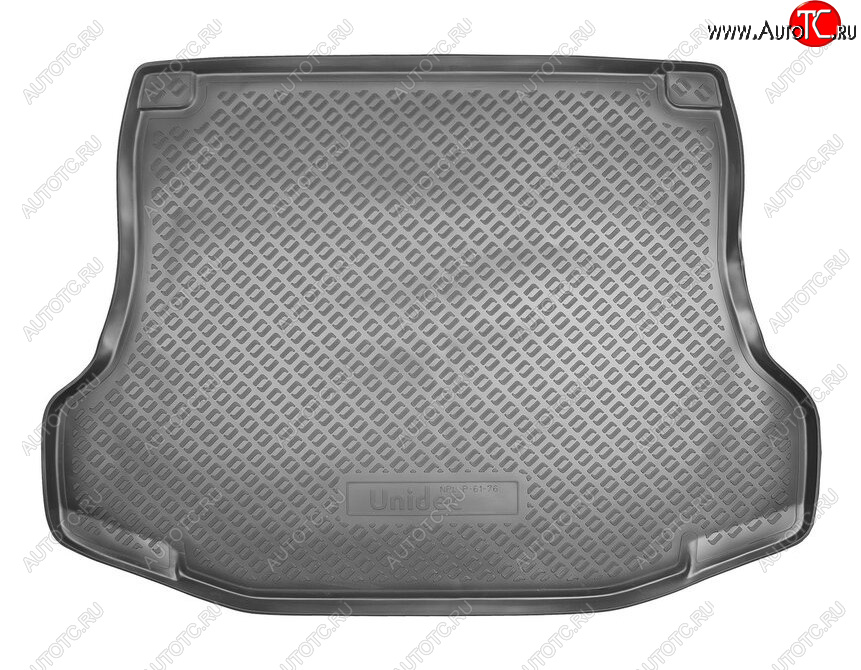 1 749 р. Коврик в багажник Norplast Unidec  Nissan Tiida  1 седан (2010-2014) C11 рестайлинг (Цвет: черный)  с доставкой в г. Пермь