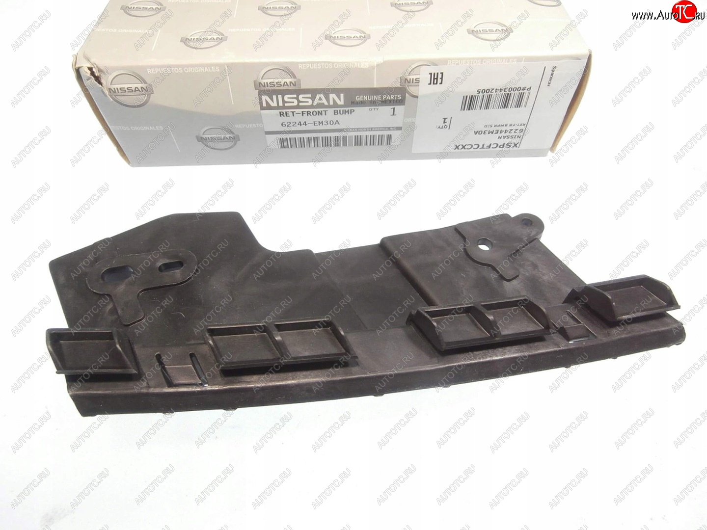 1 229 р. Правый кронштейн под фару Original Nissan Tiida 1 хэтчбэк C11 дорестайлинг, Япония (2004-2007)  с доставкой в г. Пермь