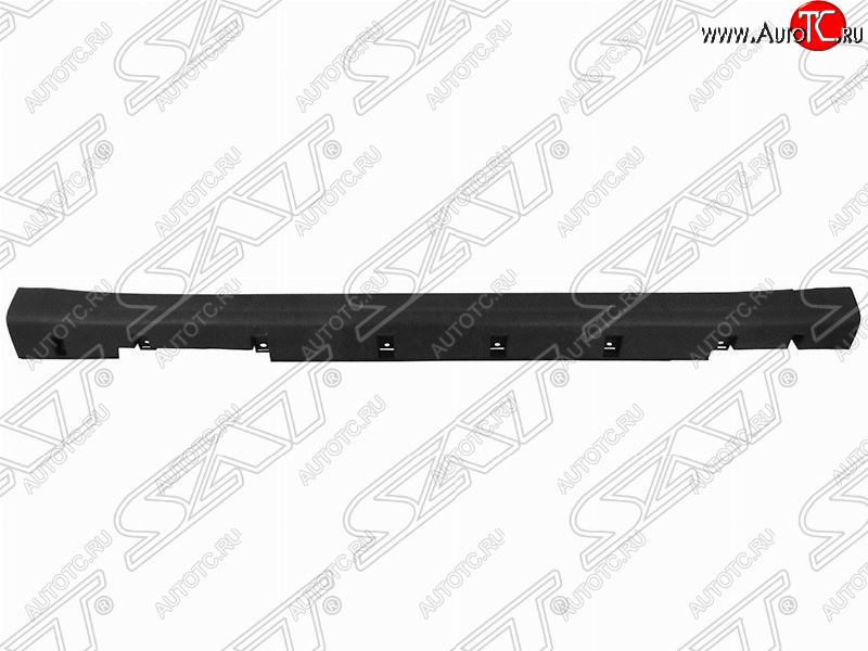 3 679 р. Правый порог пластиковый SAT Nissan Tiida 1 хэтчбэк C11 дорестайлинг, Япония (2004-2007) (Неокрашенный)  с доставкой в г. Пермь