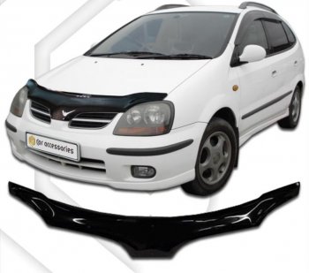 Дефлектор капота CA-Plastiс exclusive Nissan Tino (1998-2003) V10 доресталийнг