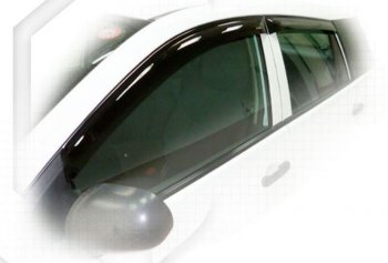 Дефлектора окон (JY12, NY12) CA-Plastic Nissan Wingroad  3 Y12 (2005-2018) 3-ое универсал