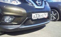 Сетка на бампер Novline Nissan X-trail  3 T32 (2013-2018) дорестайлинг