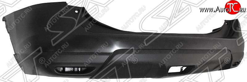 3 699 р. Задний бампер SAT Nissan X-trail 3 T32 дорестайлинг (2013-2018) (Неокрашенный)  с доставкой в г. Пермь