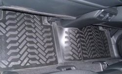 1 699 р. Комплект ковриков в салон Aileron 4 шт. (полиуретан, 3D с подпятником) Nissan X-trail 3 T32 дорестайлинг (2013-2018)  с доставкой в г. Пермь. Увеличить фотографию 2