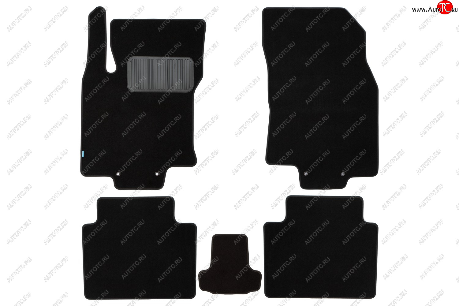 659 р. Текстильные коврики салона Klever Premium Nissan X-trail 3 T32 дорестайлинг (2013-2018) (черные)  с доставкой в г. Пермь