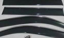 5 949 р. Комплект дефлекторов окон СТ Nissan X-trail 3 T32 рестайлинг (2017-2022)  с доставкой в г. Пермь. Увеличить фотографию 4