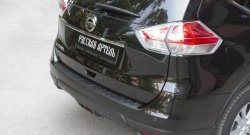 1 769 р. Защитная накладка на задний бампер RA  Nissan X-trail  3 T32 (2013-2022) дорестайлинг, рестайлинг  с доставкой в г. Пермь. Увеличить фотографию 3
