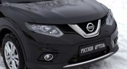 859 р. Реснички на фары RA Nissan X-trail 3 T32 дорестайлинг (2013-2018) (Неокрашенные)  с доставкой в г. Пермь. Увеличить фотографию 3