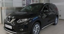 14 499 р. Одинарная защита переднего бампера диаметром 63 мм SLITKOFF  Nissan X-trail  3 T32 (2013-2018) дорестайлинг  с доставкой в г. Пермь. Увеличить фотографию 4
