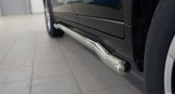 21 599 р. Защита порогов из круглой трубы диаметром 63 мм SLITKOFF Nissan X-trail 3 T32 рестайлинг (2017-2022)  с доставкой в г. Пермь. Увеличить фотографию 3