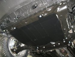 6 349 р. Защита картера двигателя (1.6/2.0, МТАТ) ECO  Nissan X-trail  3 T32 (2017-2022) рестайлинг  с доставкой в г. Пермь. Увеличить фотографию 2