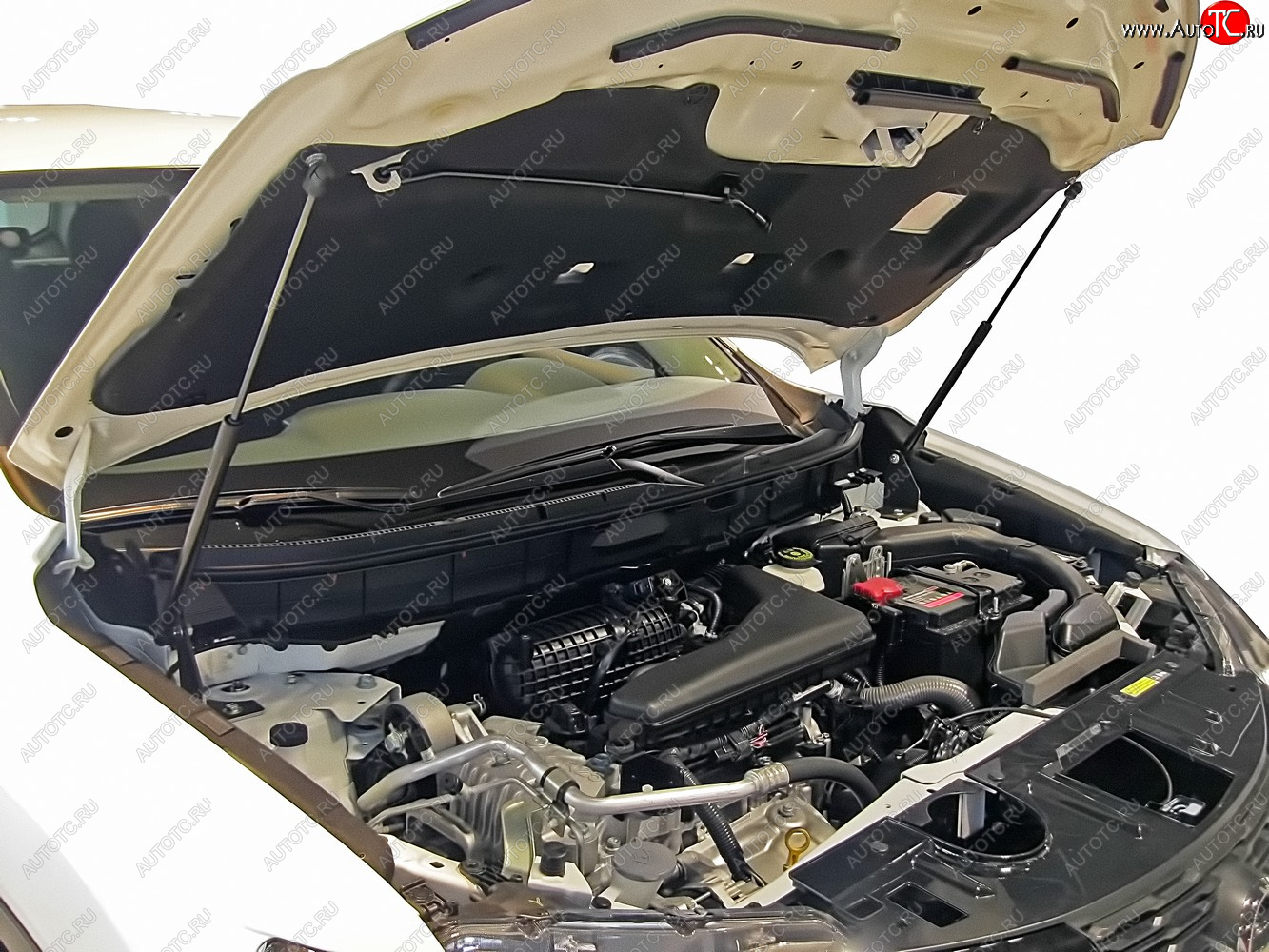 3 499 р. Упоры капота на Arbori  Nissan X-trail  3 T32 (2017-2022) рестайлинг  с доставкой в г. Пермь