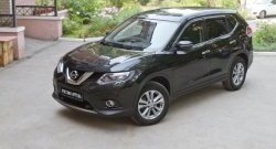 1 919 р. Накладки порожков салона RA  Nissan X-trail  3 T32 (2017-2022) рестайлинг (Комплект (4 шт.))  с доставкой в г. Пермь. Увеличить фотографию 2