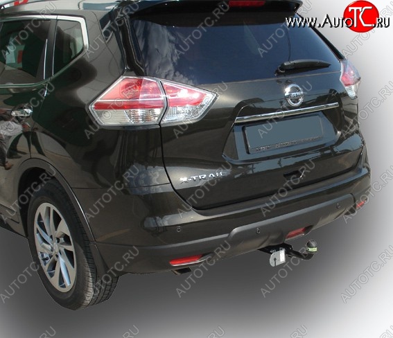 7 999 р. Фаркоп Лидер Плюс.  Nissan X-trail  3 T32 (2017-2022) рестайлинг (Без электропакета)  с доставкой в г. Пермь