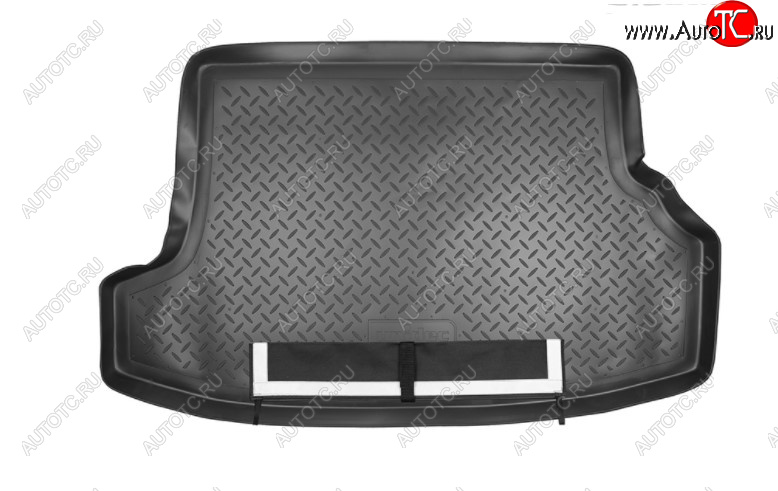 2 999 р. Коврик багажника Norplast Unidec  Nissan X-trail  1 T30 (2000-2003) дорестайлинг (Черный, с погрузочным ковриком (фартуком))  с доставкой в г. Пермь