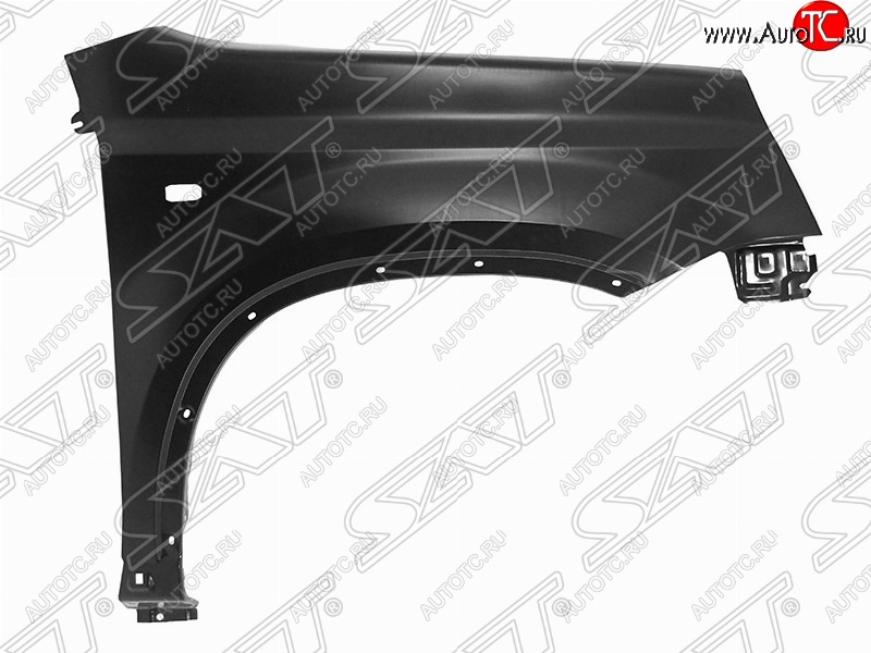 5 599 р. Правое крыло переднее SAT Nissan X-trail 2 T31 дорестайлинг (2007-2011) (Неокрашенное)  с доставкой в г. Пермь