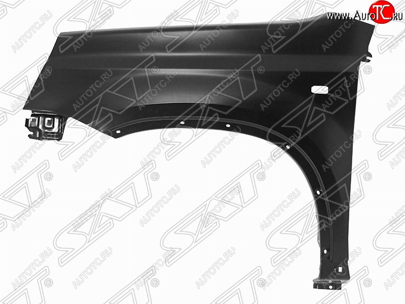5 599 р. Левое крыло переднее SAT Nissan X-trail 2 T31 дорестайлинг (2007-2011) (Неокрашенное)  с доставкой в г. Пермь