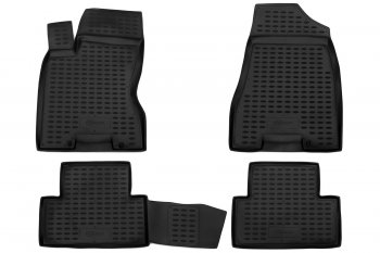 Комплект ковриков в салон с повышенной износостойкостью Format Nissan X-trail  2 T31 (2007-2015) дорестайлинг, рестайлинг