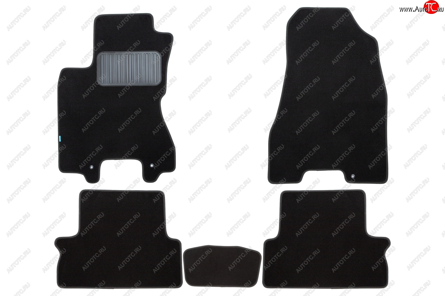 9 549 р. Коврики салона (текстиль) Klever Premium  Nissan X-trail  2 T31 (2007-2015) дорестайлинг, рестайлинг (черные)  с доставкой в г. Пермь