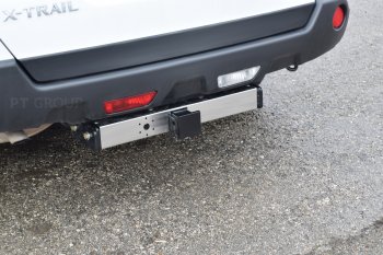 18 429 р. Фаркоп Petroil Tuning (съемный квадрат) Nissan X-trail 2 T31 дорестайлинг (2007-2011)  с доставкой в г. Пермь. Увеличить фотографию 6