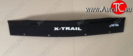 999 р. Дефлектор капота Russtal (короткий) Nissan X-trail 1 T30 дорестайлинг (2000-2003)  с доставкой в г. Пермь