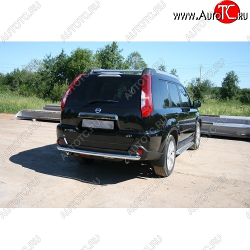 9 179 р. Защита заднего бампера d60 Souz-96  Nissan X-trail  1 T30 (2000-2003) дорестайлинг  с доставкой в г. Пермь