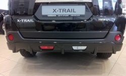 29 549 р. Накладка на задний бампер Impul Nissan X-trail 2 T31 дорестайлинг (2007-2011) (Неокрашенная)  с доставкой в г. Пермь. Увеличить фотографию 3