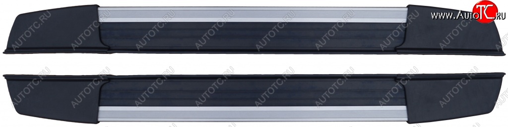 12 449 р. Алюминиевые порожки для ног Элеганс Nissan X-trail 2 T31 дорестайлинг (2007-2011)  с доставкой в г. Пермь
