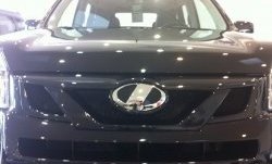 12 049 р. Решётка радиатора Impul Nissan X-trail 2 T31 рестайлинг (2010-2015) (Неокрашенная)  с доставкой в г. Пермь. Увеличить фотографию 4