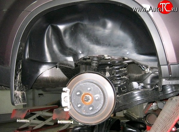 2 769 р. Задний правый подкрылок NovLine  Nissan X-trail  2 T31 (2007-2011) дорестайлинг  с доставкой в г. Пермь