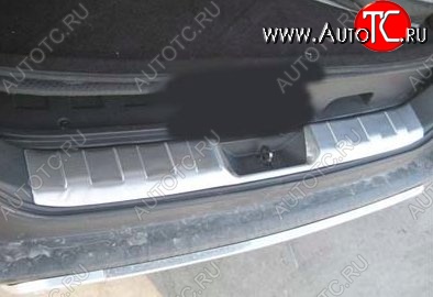 4 749 р. Металлический порожек в багажник автомобиля СТ Nissan X-trail 2 T31 дорестайлинг (2007-2011)  с доставкой в г. Пермь