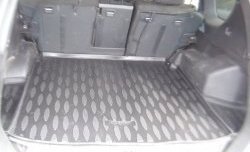 1 699 р. Коврик в багажник (комплектация SE-B 2 кармана) Aileron (полиуретан) Nissan X-trail 2 T31 дорестайлинг (2007-2011)  с доставкой в г. Пермь. Увеличить фотографию 3