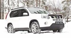 1 039 р. Зимняя заглушка решетки переднего бампера РА Nissan X-trail 2 T31 рестайлинг (2010-2015)  с доставкой в г. Пермь. Увеличить фотографию 10