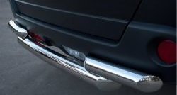 15 699 р. Защита заднего бампера (2 трубы Ø76, нержавейка) SLITKOFF Nissan X-trail 2 T31 рестайлинг (2010-2015)  с доставкой в г. Пермь. Увеличить фотографию 3