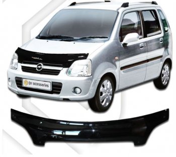 Дефлектор капота CA-Plastic Opel Agila  A (2000-2007)