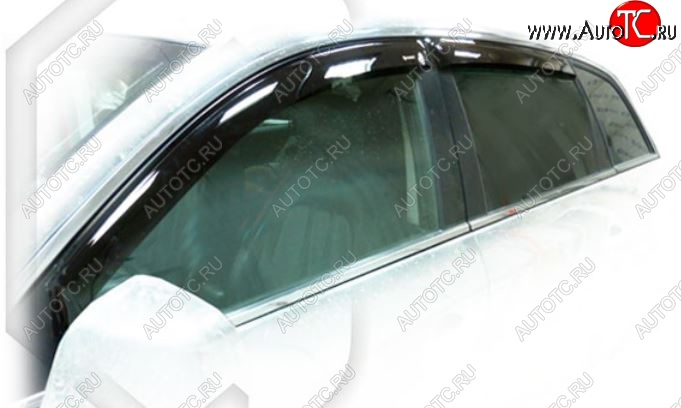 1 999 р. Дефлектора окон CA-Plastic  Opel Antara (2006-2015) рестайлинг (Classic полупрозрачный, Без хром.молдинга)  с доставкой в г. Пермь