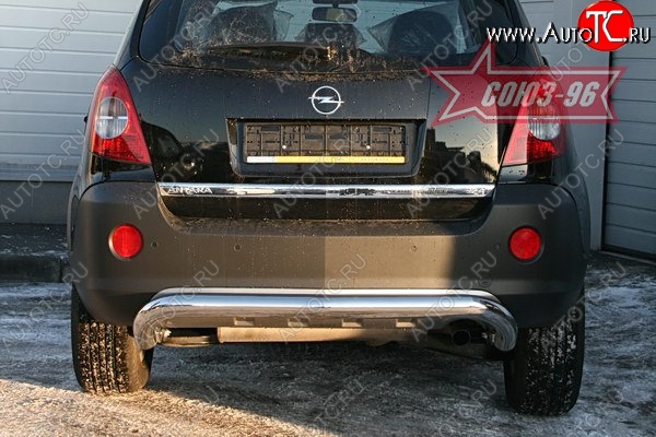 11 564 р. Защита заднего бампера Souz-96 (d76) Opel Antara (2006-2010)  с доставкой в г. Пермь