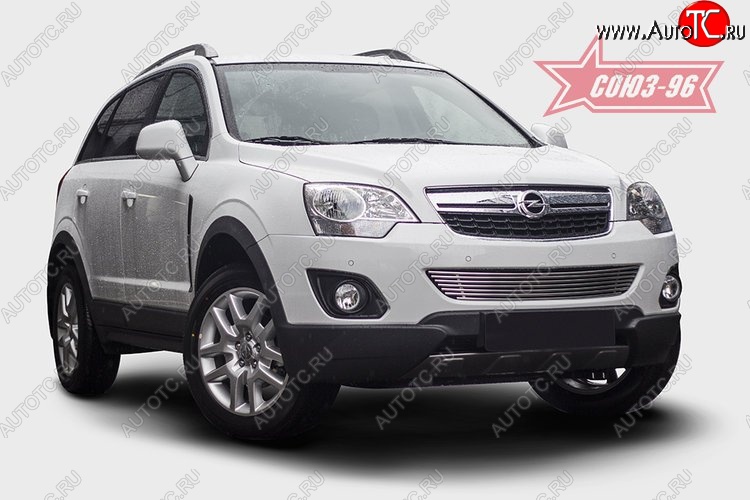 5 354 р. Декоративный элемент воздухозаборника Souz-96 (d10)  Opel Antara (2010-2015) рестайлинг  с доставкой в г. Пермь