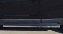 70 999 р. Защита порогов из круглой трубы диаметром 63 мм Russtal Opel Antara рестайлинг (2010-2015) (Защита порогов с со скосами на торцах (вариант 1))  с доставкой в г. Пермь. Увеличить фотографию 9