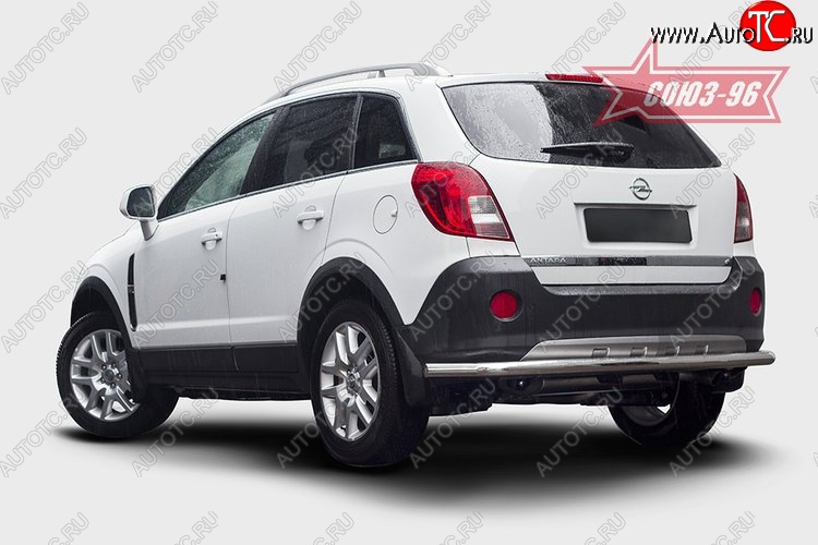 15 344 р. Защита заднего бампера Souz-96 (d60) Opel Antara рестайлинг (2010-2015)  с доставкой в г. Пермь
