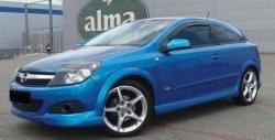 2 999 р. Накладка на передний бампер OPC-Line Opel Astra H GTC хэтчбек 3 дв. дорестайлинг (2004-2006) (Неокрашенная)  с доставкой в г. Пермь. Увеличить фотографию 2