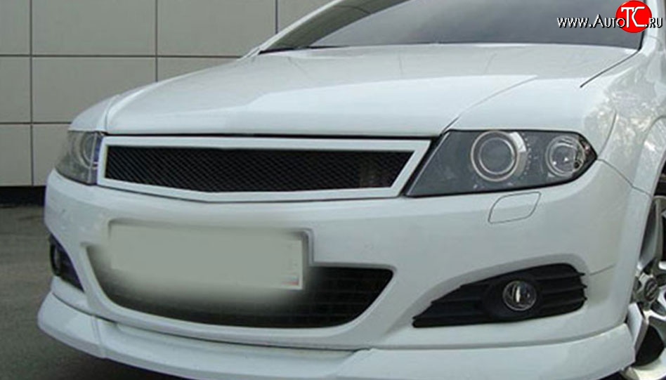 3 399 р. Решётка радиатора M-VRS Opel Astra H GTC хэтчбек 3 дв. дорестайлинг (2004-2006) (Неокрашенная)  с доставкой в г. Пермь