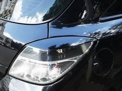 1 699 р. Реснички на фонари RIEGER Opel Astra H GTC хэтчбек 3 дв. дорестайлинг (2004-2006)  с доставкой в г. Пермь. Увеличить фотографию 4