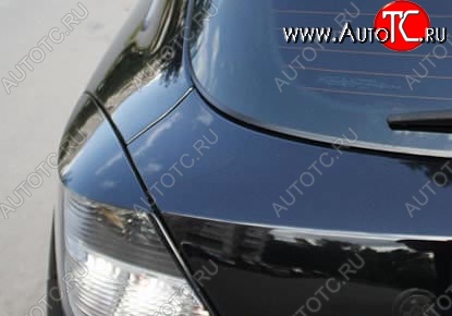 1 699 р. Реснички на фонари RIEGER Opel Astra H GTC хэтчбек 3 дв. дорестайлинг (2004-2006)  с доставкой в г. Пермь