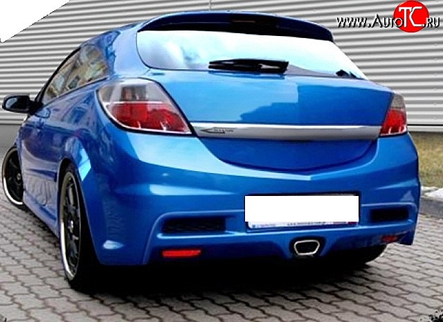 3 649 р. Спойлер Sport Opel Astra H GTC хэтчбек 3 дв. дорестайлинг (2004-2006) (Неокрашенный)  с доставкой в г. Пермь