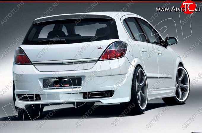 28 999 р. Задний бампер NEO Opel Astra H хэтчбек 5дв дорестайлинг (2004-2007)  с доставкой в г. Пермь