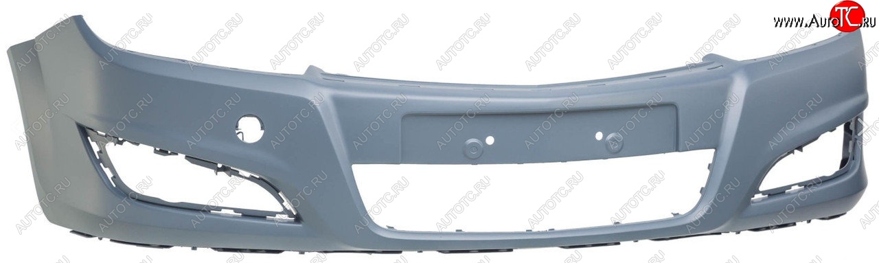 115 999 р. Передний бампер GM (оригинал) Opel Astra H хэтчбек 5дв рестайлинг (2007-2015) (Неокрашенный)  с доставкой в г. Пермь